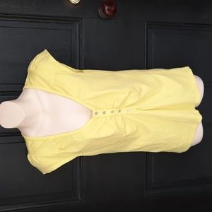 New M Emma & Sam Cap Sleeve Tee Bright Citroen